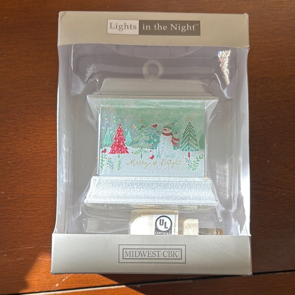 Holiday Night Light - Silver